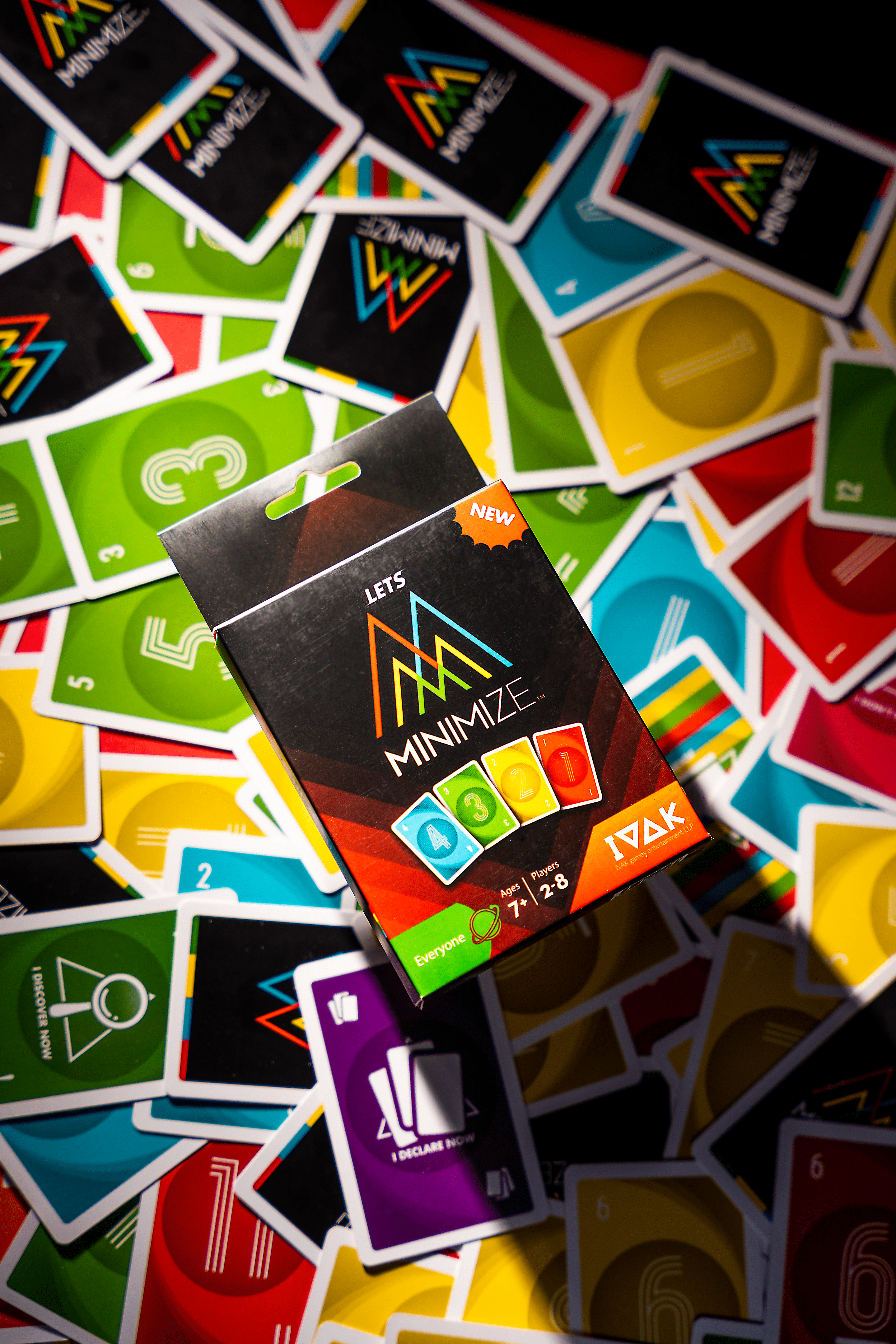 Minimize cards fanned out